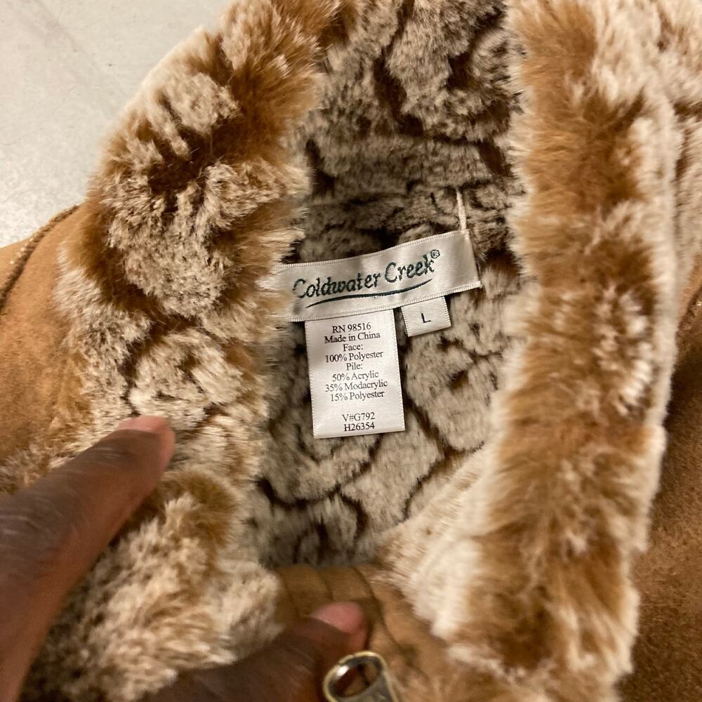 Y2K coldwater creek afghan coat jacket - Picture 4 of 4